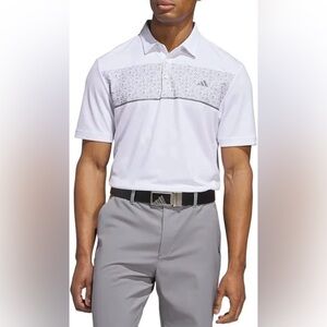 Adidas Men's Golf Polo in White - Medium